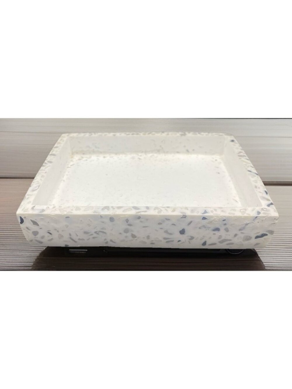 Jonathan Adler Now House Bathroom Bath Tray Vanity Heavy Minimalist 5.5 x 4